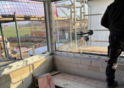 Fenstermontage im Rohbau durch AZ Baumontage in Wassenberg – professionelle Bauelemente Montage Kreis Heinsberg NRW